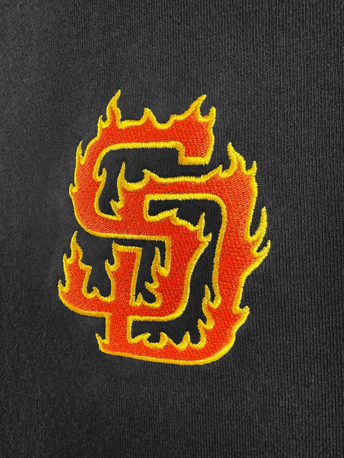 SD FIRE - EMBROIDERED TEE