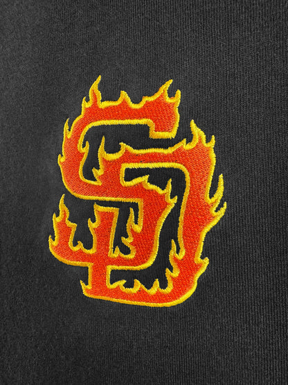 SD FIRE - EMBROIDERED TEE
