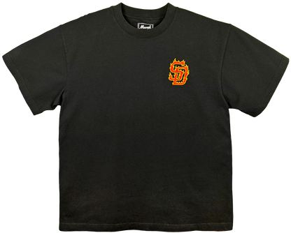 SD FIRE - EMBROIDERED TEE